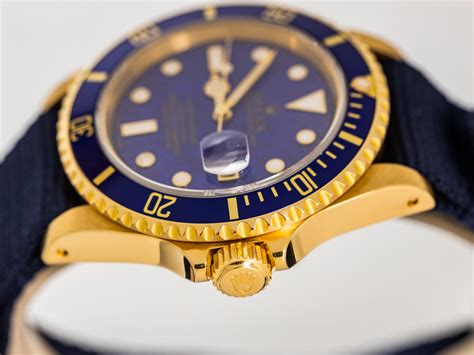 rolex submariner date lapis lazuli dial 16618